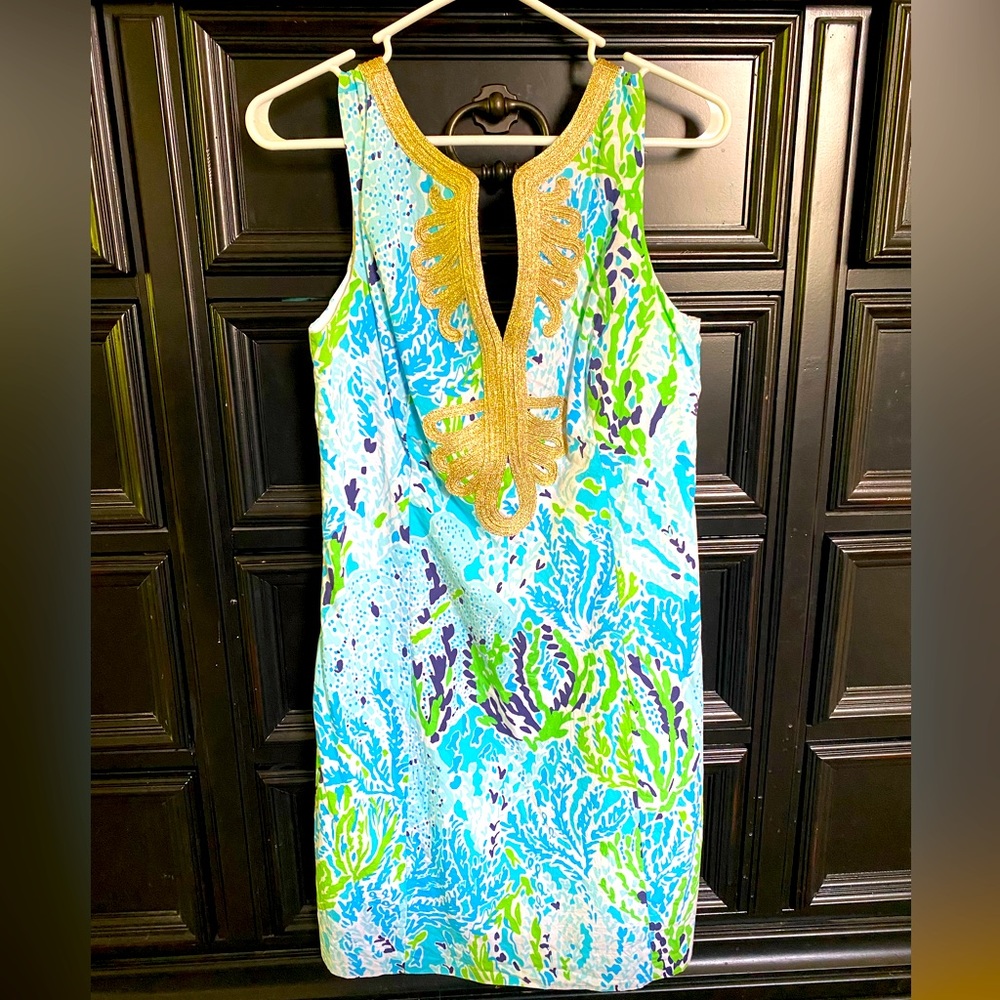 Lily Pulitzer shift dress size 8